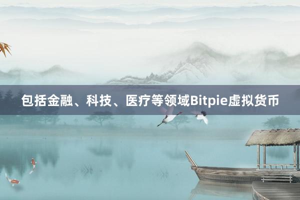 包括金融、科技、医疗等领域Bitpie虚拟货币