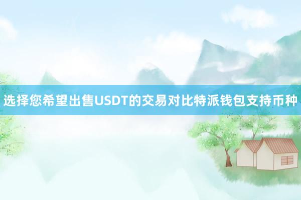 选择您希望出售USDT的交易对比特派钱包支持币种